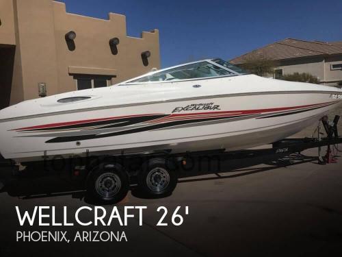 Wellcraft Excalibur 26 tekniska specifikationer och recensioner